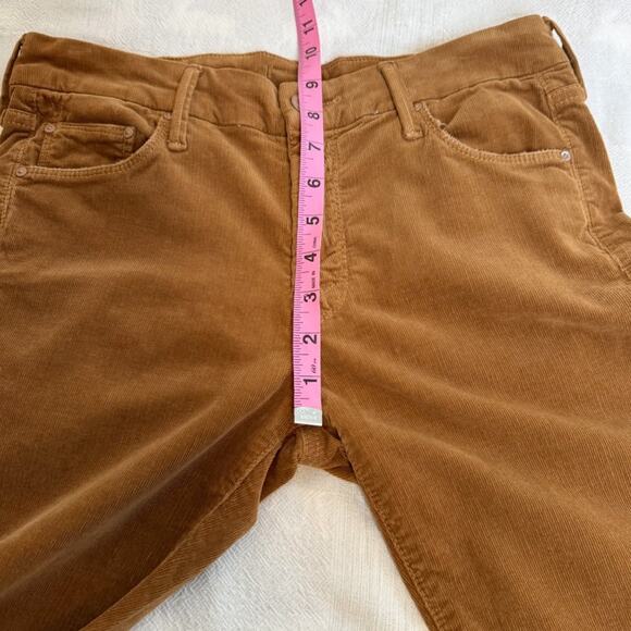 Mother Denim The Looker Crop Pant in Caramel Size 28 - Picture 5 of 14